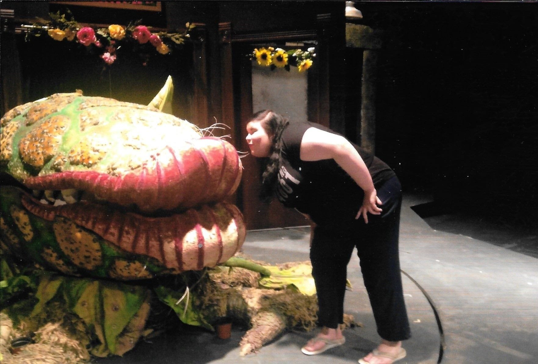 Kissing Audrey II